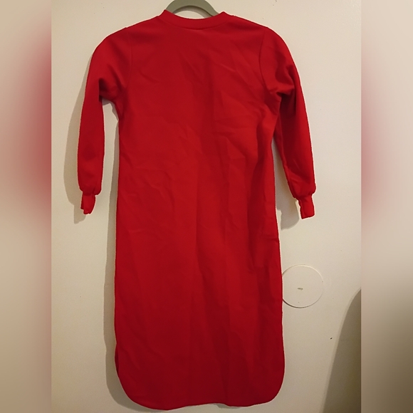 VTG Disney Girls Red Mickey Mouse Kids Nightgown Sz 8 - Picture 3 of 4